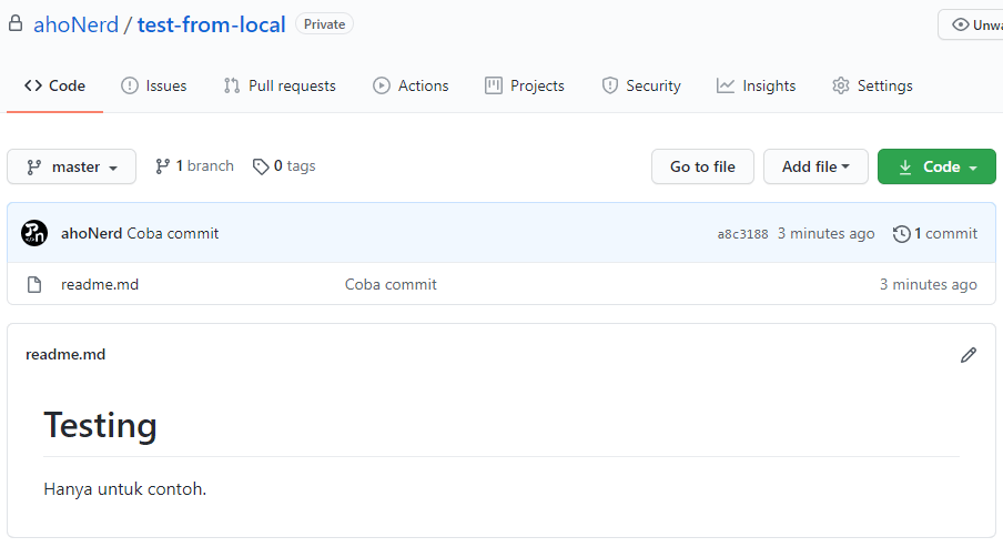 GitHub updated repository